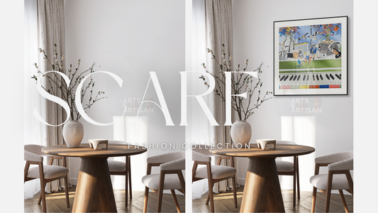 How to Frame a Silk Scarf at Home