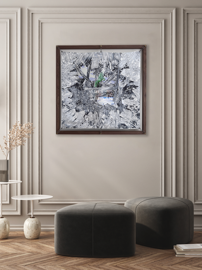 Hermès Scarf Frame – Hanging Display System | Hermès Inspired Wall Art | Vintage Scarf Decor | Frameless Silk Scarf Frame