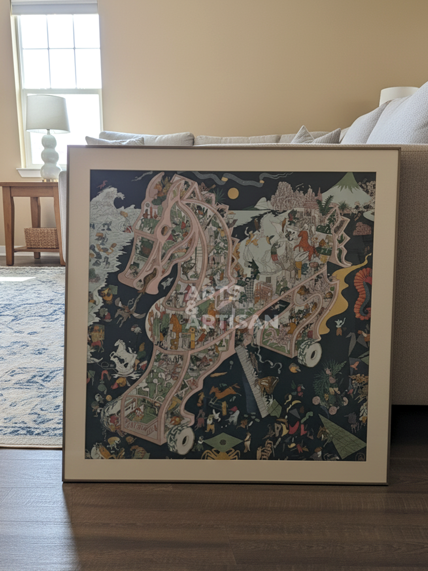 scarf frame, hermes scarf frame, hermes scarf framed, silk scarf frame, hermes scarf framing, scarf framing, acrylic scarf frame