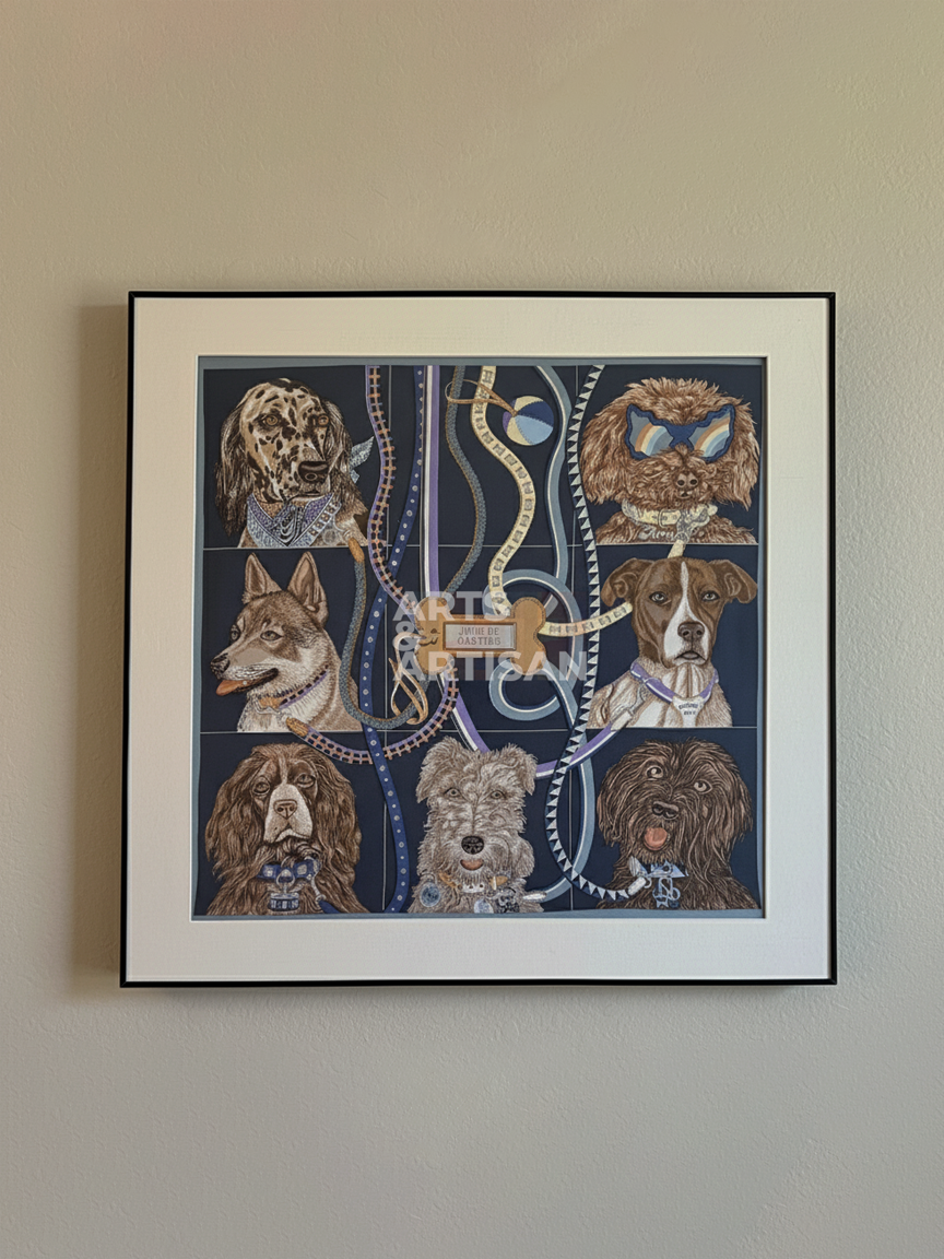 scarf frame, hermes scarf frame, hermes scarf framed, silk scarf frame, hermes scarf framing, scarf framing, acrylic scarf frame