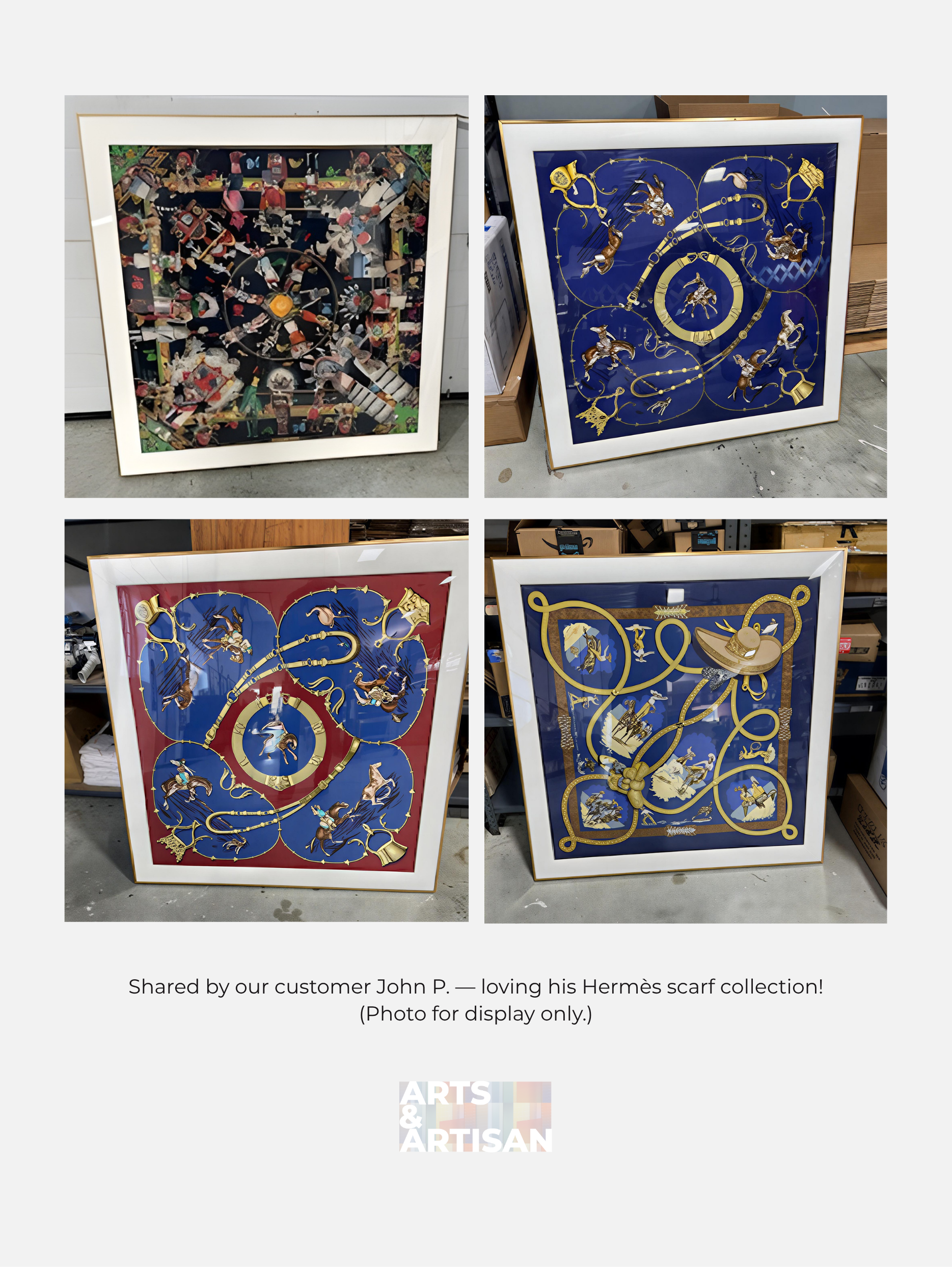 scarf frame, hermes scarf frame, hermes scarf framed, silk scarf frame, hermes scarf framing, scarf framing, acrylic scarf frame