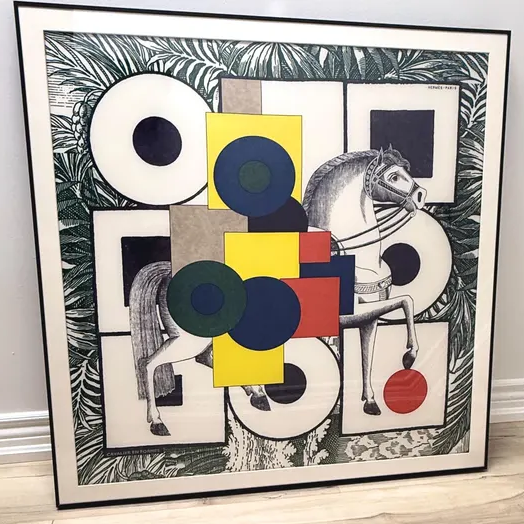 scarf frame, hermes scarf frame, hermes scarf framed, silk scarf frame, hermes scarf framing, scarf framing, acrylic scarf frame