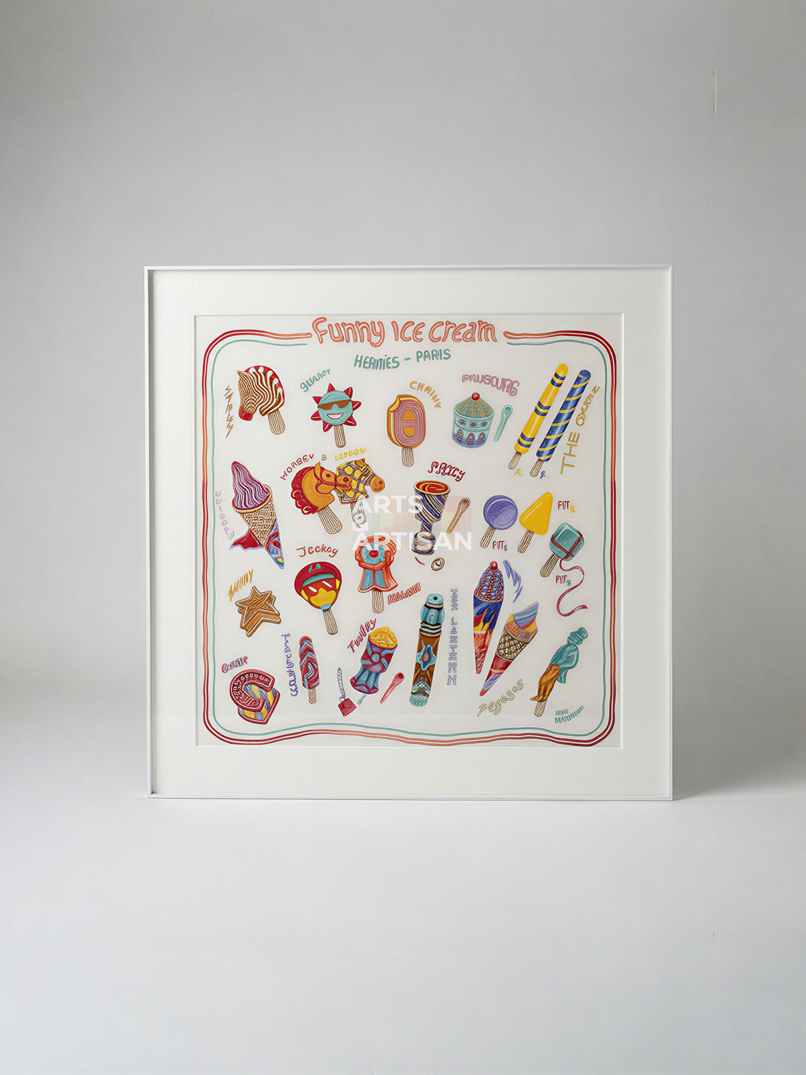 scarf frame, hermes scarf frame, hermes scarf framed, silk scarf frame, hermes scarf framing, scarf framing, acrylic scarf frame