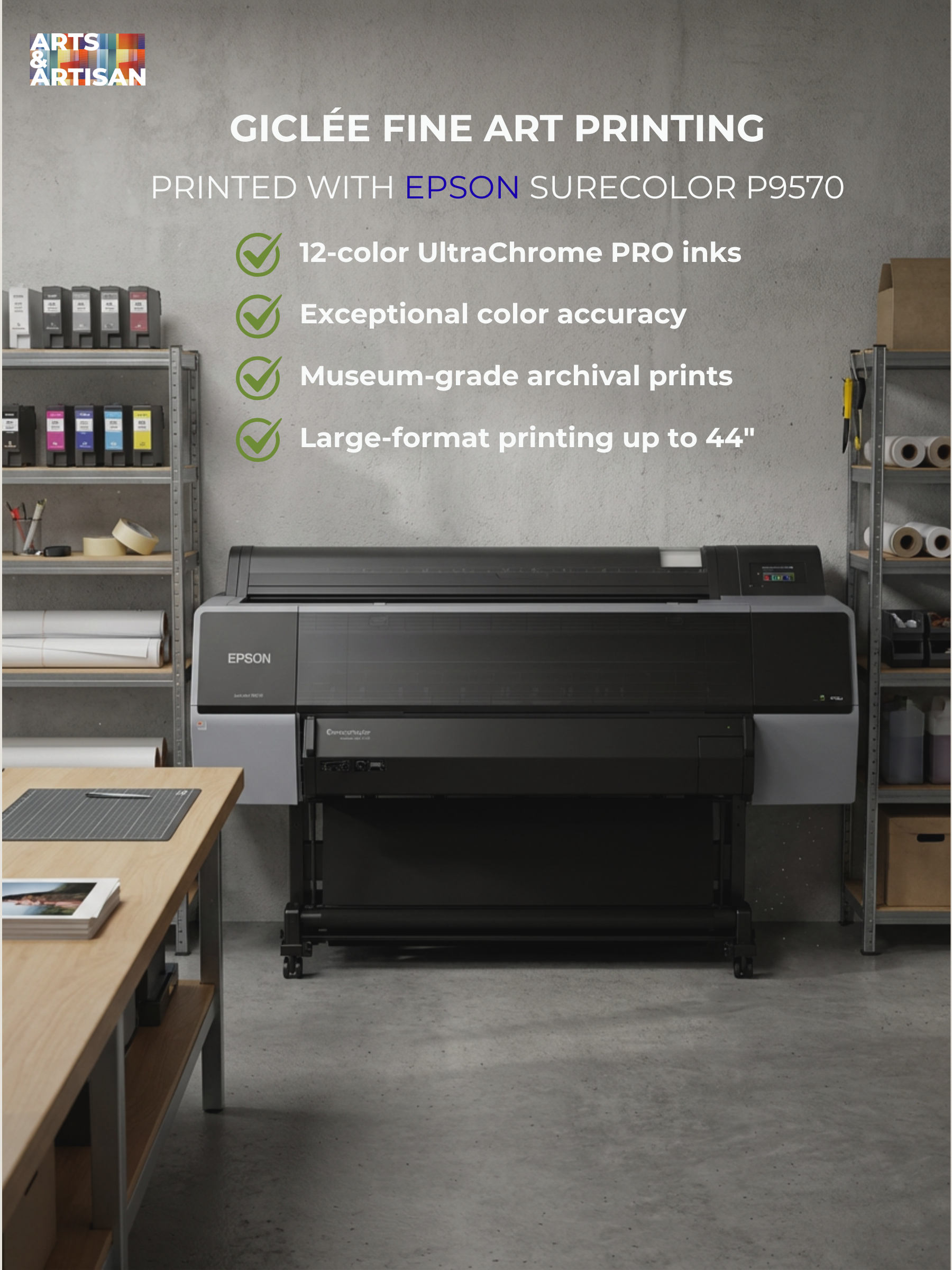 Fine Art Giclée Prints | Hahnemühle & Epson | Arts & Artisan